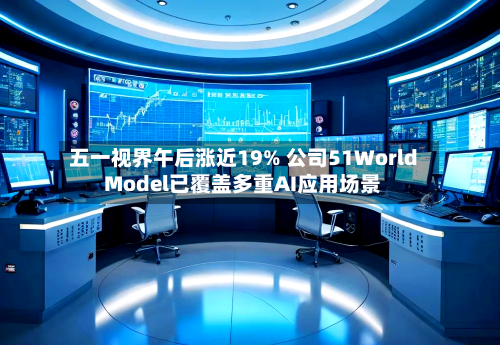 五一视界午后涨近19% 公司51World Model已覆盖多重AI应用场景-第2张图片
