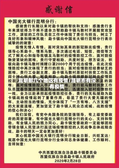昆明那几个地区有疫情/昆明市有没有疫情-第3张图片
