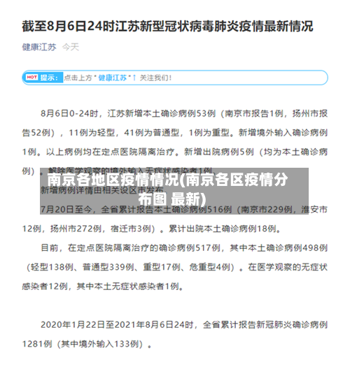 南京各地区疫情情况(南京各区疫情分布图 最新)-第2张图片